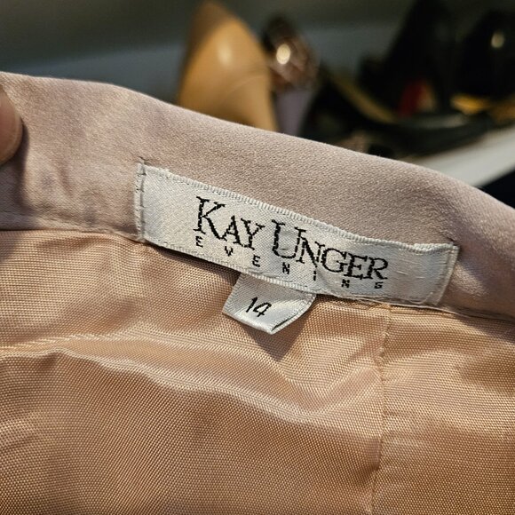 Formal Kay Unger top and skirt - Picture 5 of 5